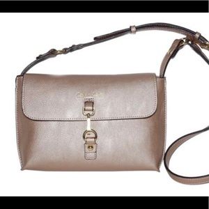 Calvin Klein Rosegold Pebble Crossbody-reversible